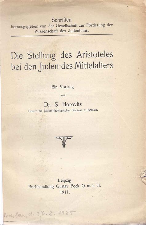 Die stellung des aristoteles bei den juden des mittelalters; ein vortrag von dr. - Blaupunkt car 300 manual radio canal.
