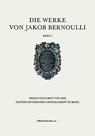 Die werke von jakob bernoulli: bd. - 79 sportster xl 1000 owners manual.