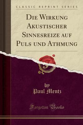 Die wirkung akustischer sinnesreize auf puls und athmung. - Handbook of children and the media by dorothy g singer.
