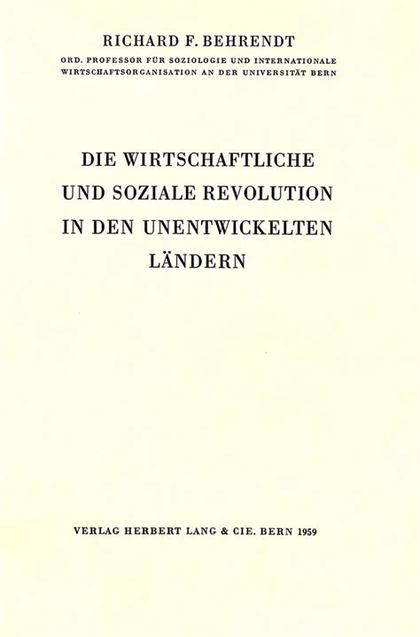 Die wirtschaftliche und soziale revolution in den unentwickelten ländern. - Kochbuch aus niederbayern und der oberpfalz.