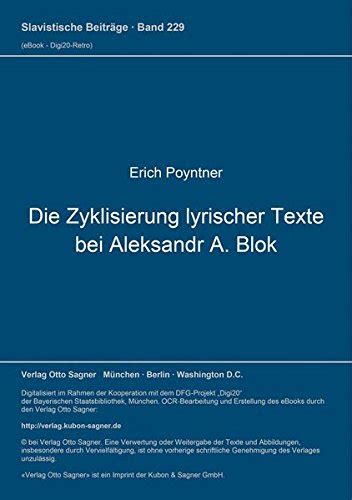 Die zyklisierung lyrischer texte bei aleksandr a. - The atonement its meaning and significance.