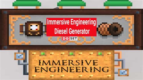 Diesel Generator Immersive Engineering Setup Guide