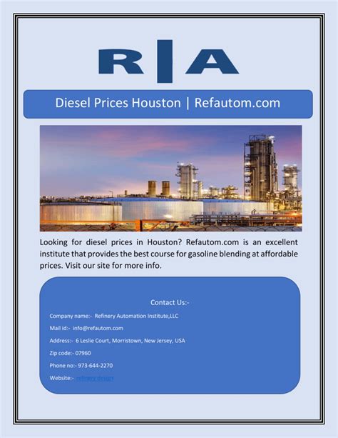 Diesel Price Houston