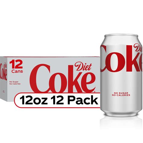 Diet Coke Cola Soda Pop, 12 Fl Oz, 12 Pack Cans - Walmart.com