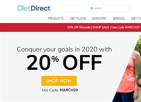 Diet direct coupon code 2023. Save money with Diet Direct coupons, coupon codes, discounts and other promos for 2023 valid at DietDirect.com. Find the best and most up-to-date coupons with SelectAware.com 