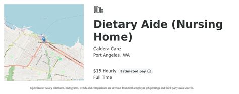 Dietary Aide (Nursing Home) Job in Edmonds, WA at Caldera Care