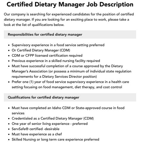 Dietary Manager Job in Janesville, WI at Bedrock HCS at Fort Atkinson