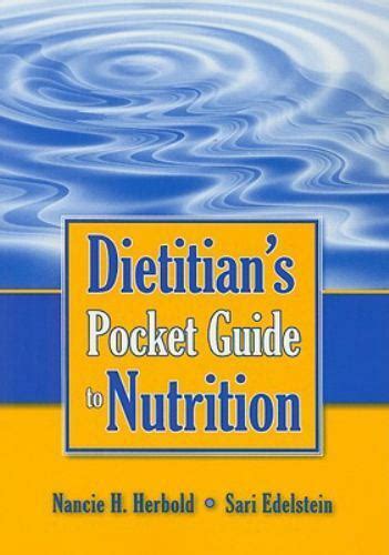 Dietitian s pocket guide to nutrition by nancie herbold. - Download opel astra g 2001 manual.