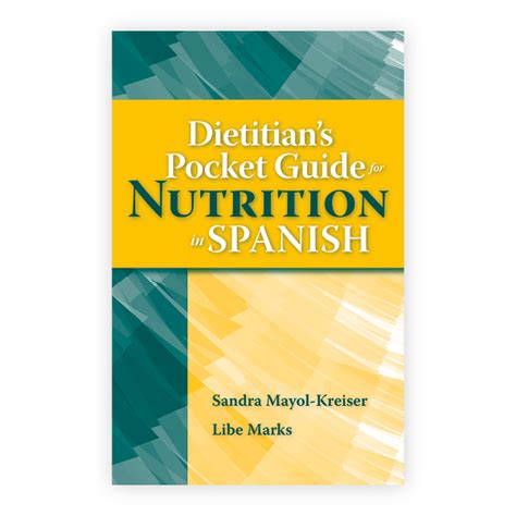 Dietitians pocket guide for nutrition in spanish spanish edition. - Geschichte der deutschen gesellschaft von pennsylvanien..
