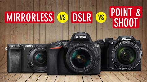 Difference Between DSLR and Point and Shoot Camera