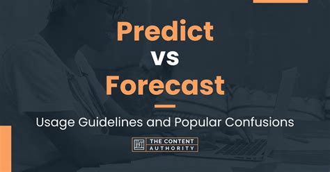 Difference Between Forecasting and Pre…