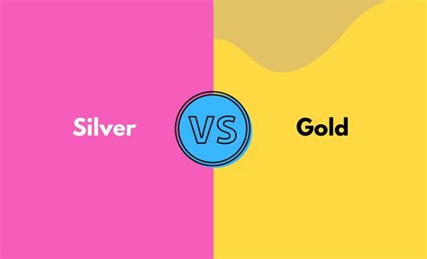 Difference Between Gold and Silver