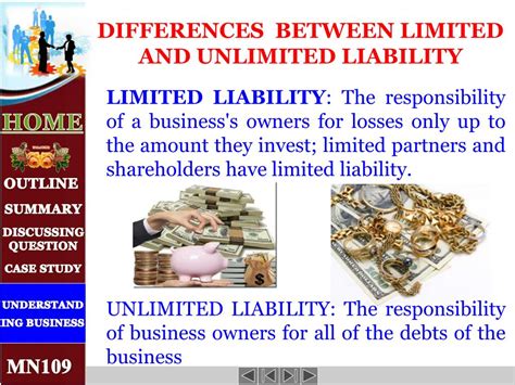 Difference Between Limited and Unlimited Liability