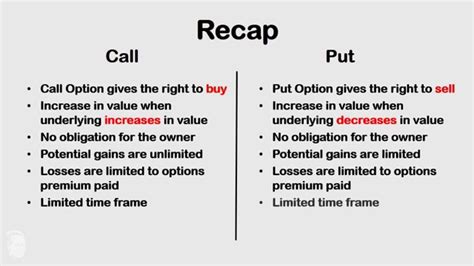 Difference between a call and a put. Things To Know About Difference between a call and a put. 