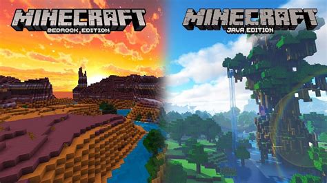 Difference between minecraft and java edition