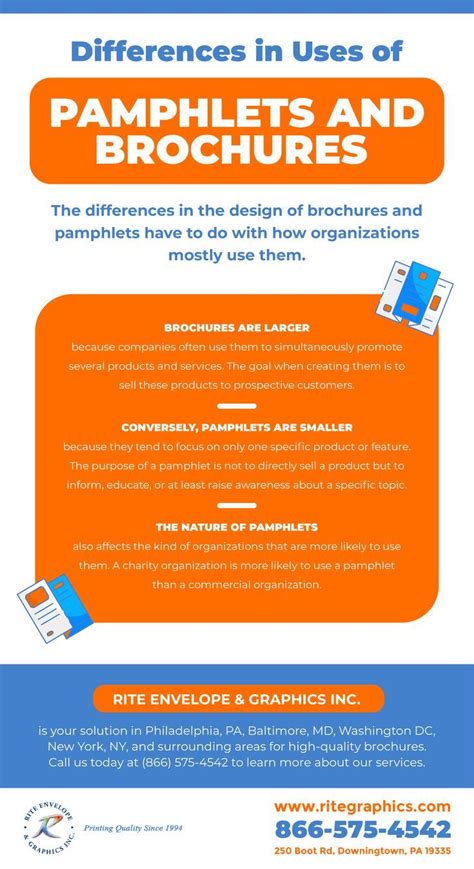 Differences Between A Brochure and a Pamphlet Explained in 2022