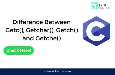 Differences between Difference between getc() getchar() …