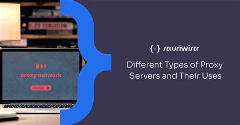 Different Types of Proxy Servers and Their Uses - Securiwiser