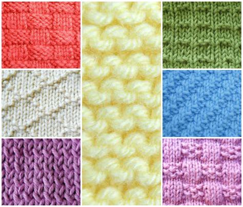 Different Types of the Knitting Patterns