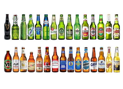 Different beers. 4. Budweiser. Another popular beer in the US, Budweiser is made by Belgian-Brazilian company AB InBev, which was founded in the 1850s. Budwiser is currently the most-valued beer brand worldwide ... 
