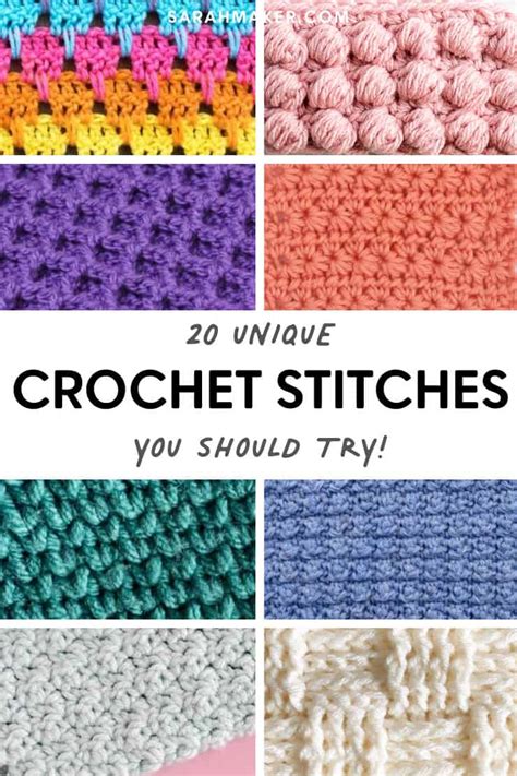Different crochet stitches. Things To Know About Different crochet stitches. 