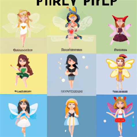 Different types of fairies. Talents category is to list all article pages related to fairies' talents. 