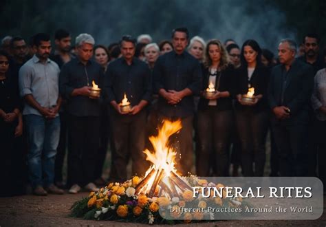 Different types of funerals around the world. .  ...
