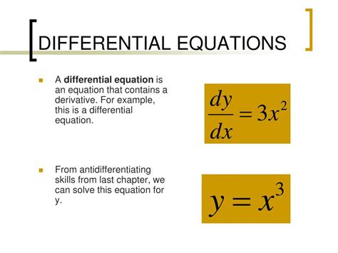 Differential Equation PPT