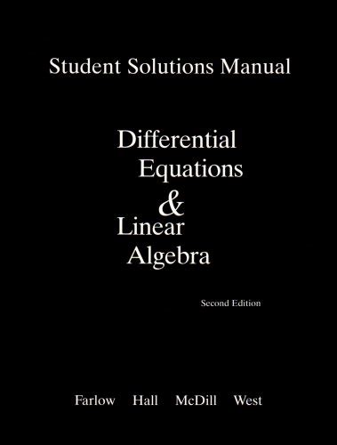Differential equations and linear algebra farlow solutions manual. - How do i install adobe flash player manually.