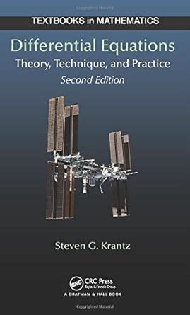Differential equations theory technique and practice second edition textbooks in mathematics by steven g krantz 2014 11 13. - Bijdrage tot de leer van het voorwaardelijk opzet..