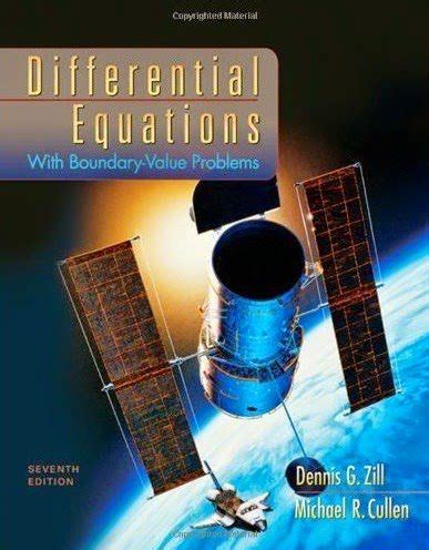 Differential equations with boundary value problems 7th edition solutions. - Geist und körper, seele und leib.