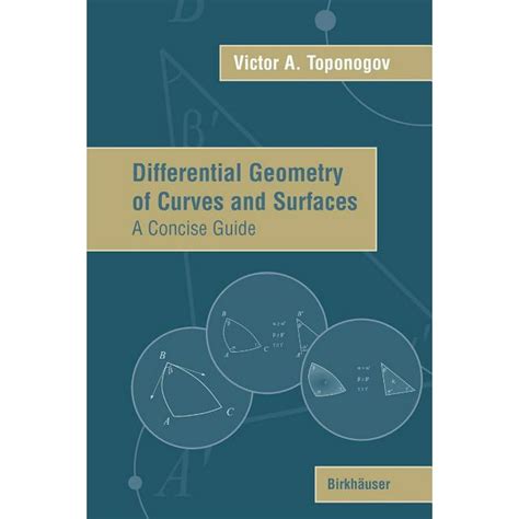 Differential geometry of curves and surfaces a concise guide. - Wissenskulturen, experimentalkulturen und das problem der repräsentation.