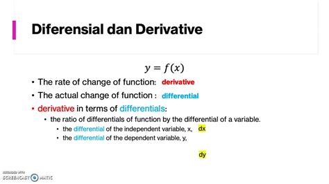 Differential vs derivative. Things To Know About Differential vs derivative. 