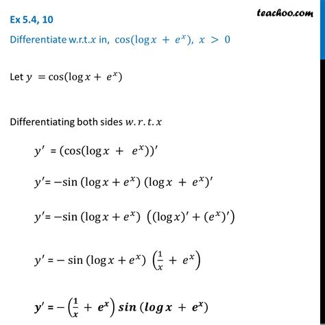 Differentiate w.r.t x : (log x)^x - Toppr