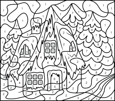 Difficult Color By Number Coloring Pages For Adults at GetDrawings
