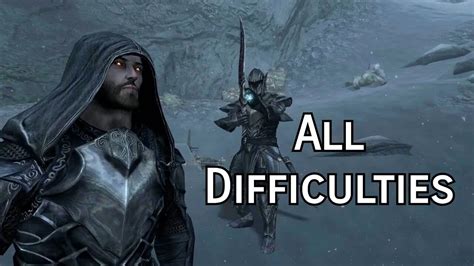 Skyrim difficulty level system is bad and