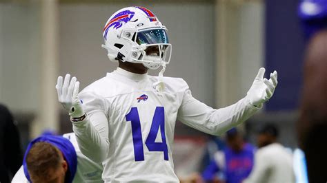Diggs returns to practice with Bills coach McDermott saying receiver’s concerns are resolved