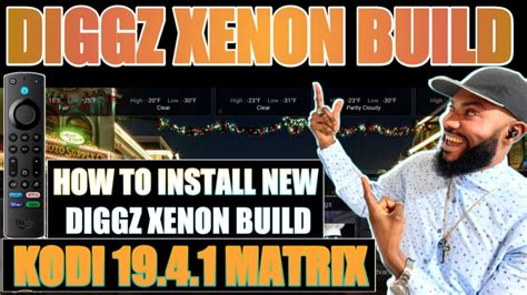 Step 7: Choose Xenon > Install_Matrix_19_Repo > repository.diggzmatrix-x.x.zip and wait for the addon notification. Step 8: Select install from repository > Diggz Matrix repository. Step 9. Select Program add-ons > The chef Matrix Wizard > install > Step 10. Click on the Build menu and scroll down to choose Diggz XENON to build.