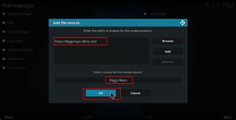 Step 17: Wait for a prompt to confirm the installation of the Diggz Repository add-on. Step 18: Now click on Install from Archive. Step 19: Diggz Open Repository. Step 20: Click on the additions to the program. Step 21: Press the Master Chef button. If you’re using Kodi 18, click on Master Chef Leia.. 