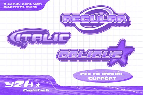 Digistick Y2K Display Font on Behance