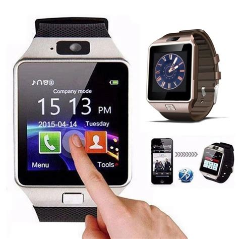 glemme Ledningsevne Fancy kjole Digital Touch Screen Smart Watch DZ09 Q18 Bracelet Camera Bluetooth  WristWatch SIM Card Smartwatch Ios Android Phones Support - boyview