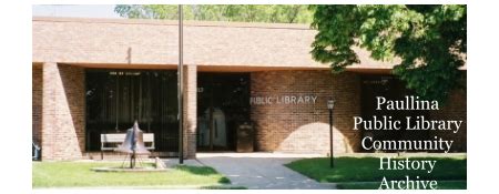 Digital Archives of the Paullina Public Library