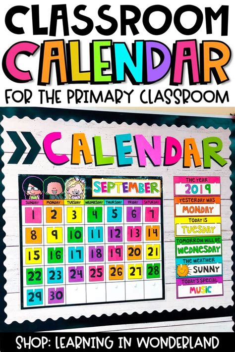 Digital Calendar PowerPoint + Google Slides Distance Learning