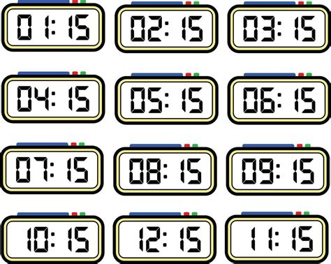 Digital Clock Timer 24 Hours Stock Motion Graphics Motion Array