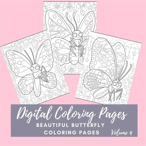 Digital Coloring Pages for Goodnotes Procreate Notability Etsy