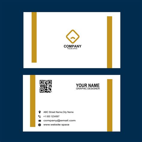 Digital Design Agency Business Card in Gold Color Template Design Free