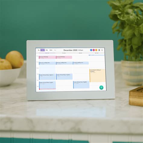 Digital Family Calendar Touch Screen