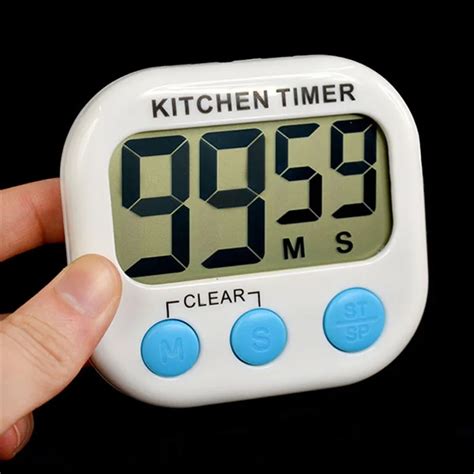 Digital Kitchen Timer - Magnetic Countdown Count Up Timer with …