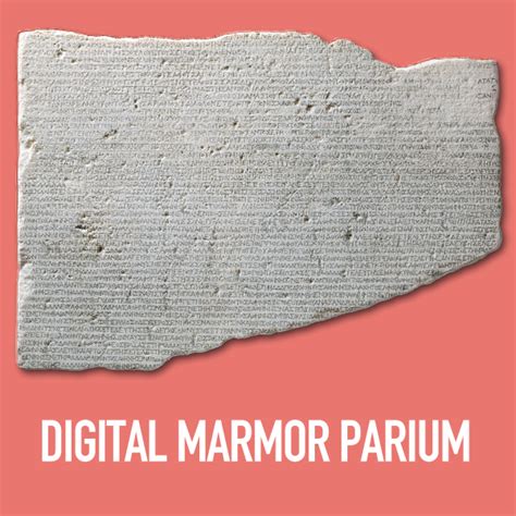 Digital Marmor Parium - Bibliography