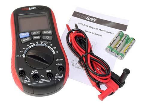 Digital Multimeter with Battery Tester eM530S ennoLogic